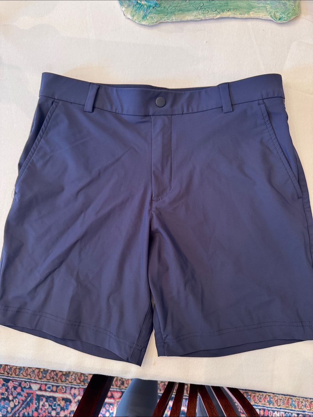 Hogan Boys Deep Navy Athletic Shorts